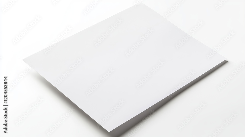 A plain white paper flag ready for customization, isolated on a white background and including a clipping path A plain white paper flag ready for customization, isolated on a white background and including a clipping path