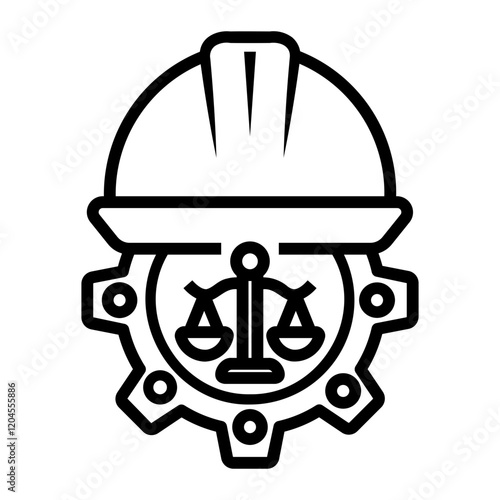 laws Line Icon