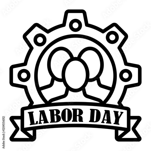 worker Line Icon