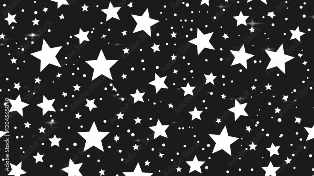 Stars and nebula in the dark sky universe space video footage. Stars and nebula in the dark sky universe space video footage.