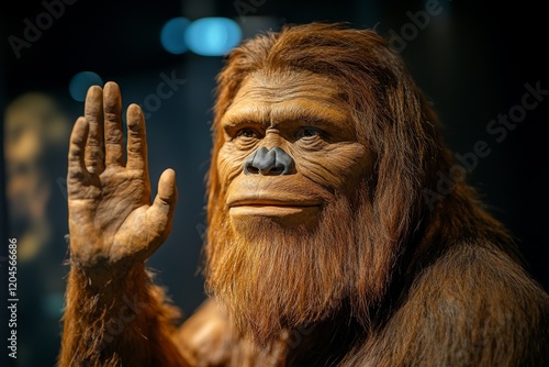 Bangkok, Thailand – On November 13, 2020, the Rama9 museum showcased Australopithecus, particularly highlighting Australopithecus afarensis, an extinct early human species