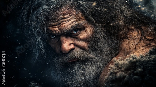 Neanderthals, a Stone Age cave-dwelling species - embody the ancient civilization of early human ancestors