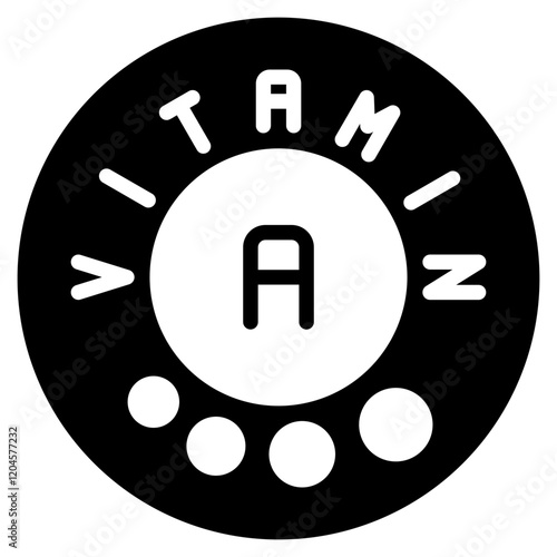 vitamin a gradient icon