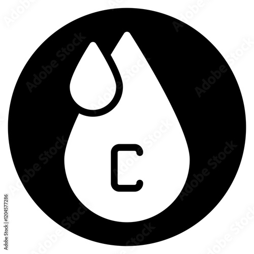vitamin c gradient icon