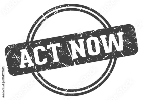 act now stamp