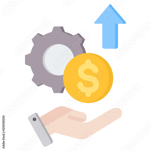 Monetization Flat Icon