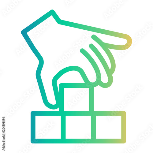 abilities Line Gradient Icon