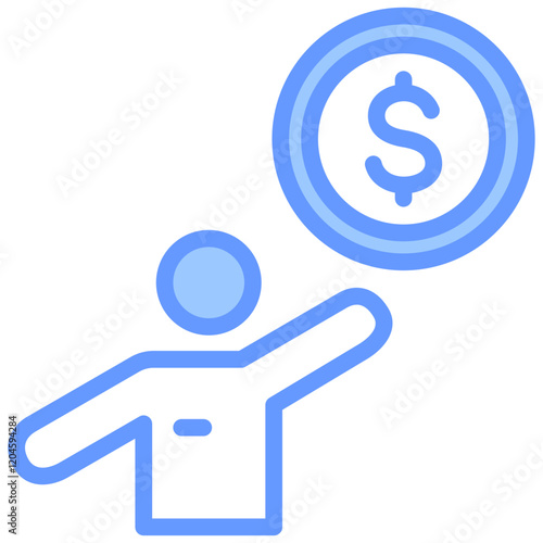 Investor Blue Icon