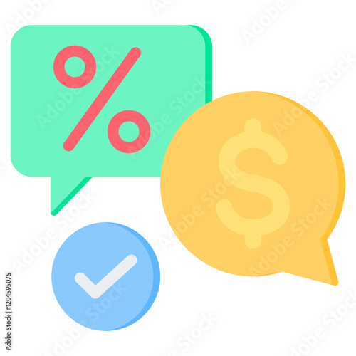 Negotiation Flat Icon