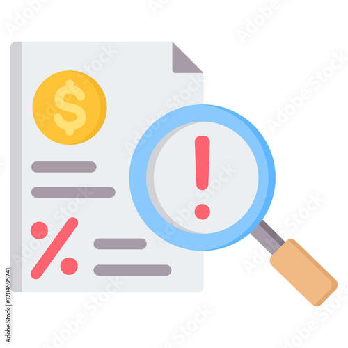 Estimate Error Flat Icon