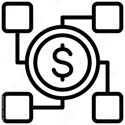 Funding Source Outline Icon