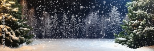 Wallpaper Mural Trees covered by heavy snow in winter forest Torontodigital.ca