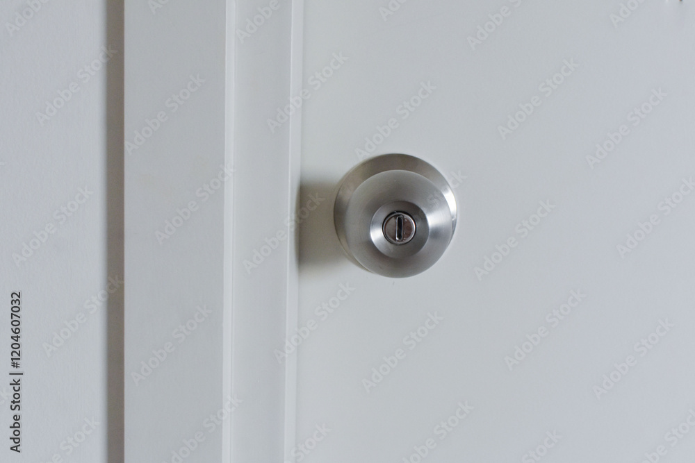 Door, door knob for locking, opening and closing the room