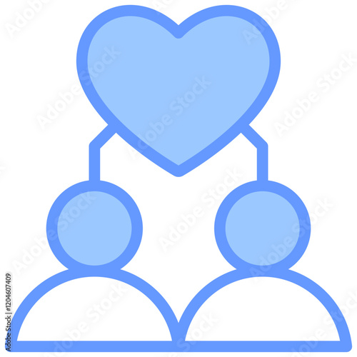 Empathy Blue Icon