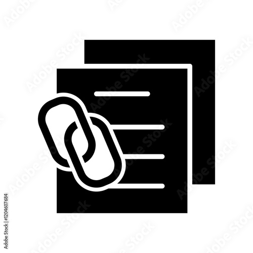 Document icon design template