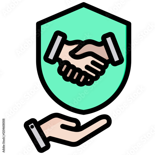 Integrity Outline Color Icon