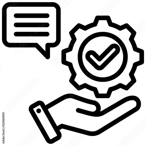 Responsibility Outline Icon