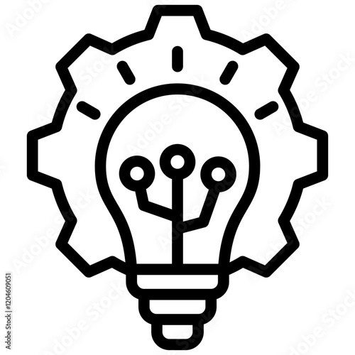 Innovation Outline Icon