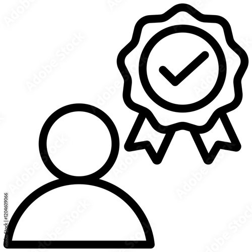 Credibility Outline Icon