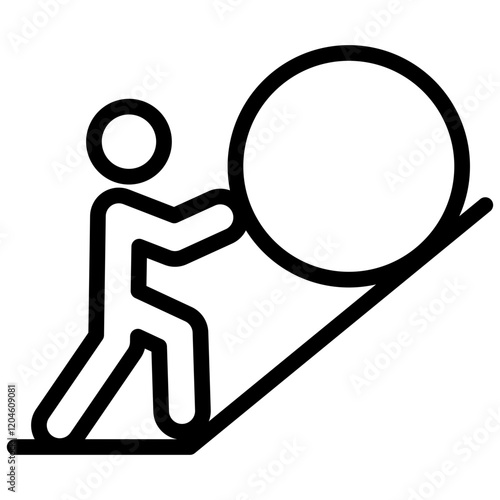 Perseverance Outline Icon