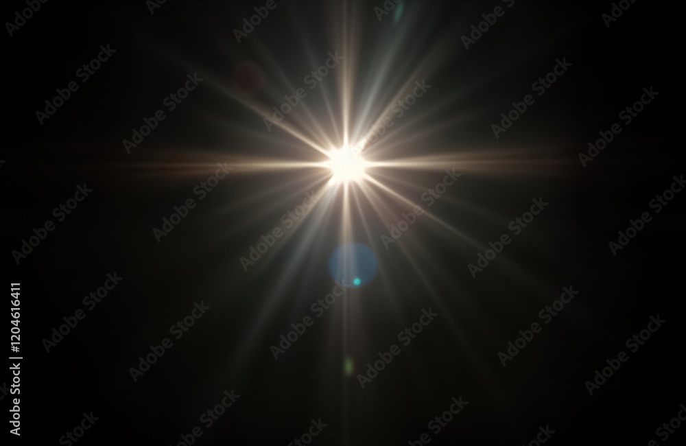 Bright light rays burst from center of black background. Lens flare effect. Abstract image with bright light rays radiating outwards. Ideal for digital design projects, photo editing. Glowing light Bright light rays burst from center of black background. Lens flare effect. Abstract image with bright light rays radiating outwards. Ideal for digital design projects, photo editing. Glowing light