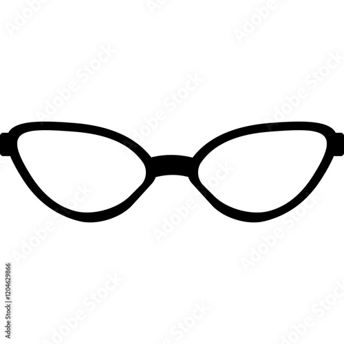 eyewear glasses eyeglass lens vector