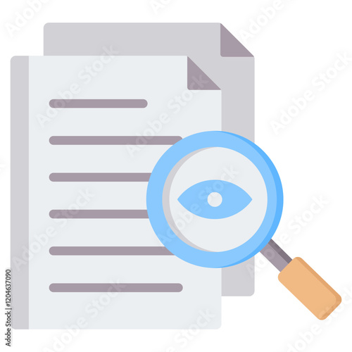 Observation Flat Icon