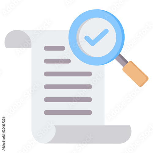 Data Validity Flat Icon