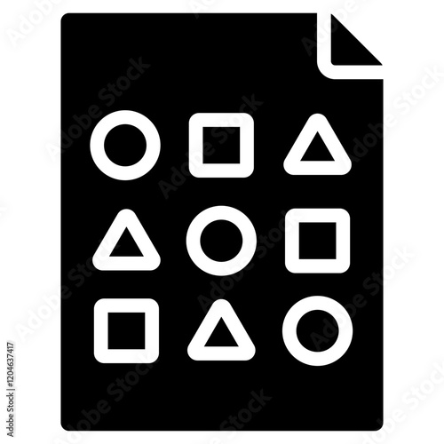 Data Sampling Glyph Icon