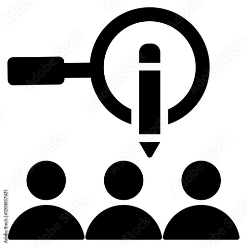 Census Glyph Icon