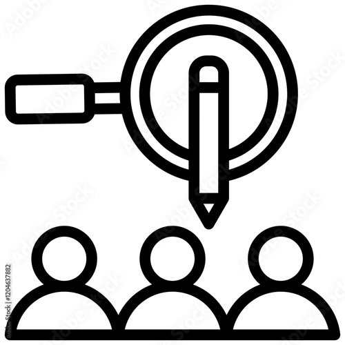 Census Outline Icon