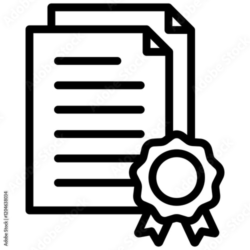 Data Quality Outline Icon