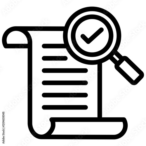 Data Validity Outline Icon