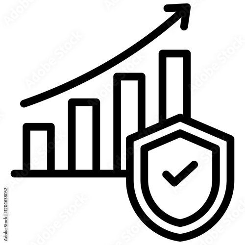 Data Reliability Outline Icon