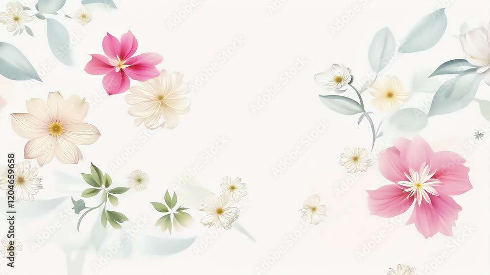 illustration small spring watercolor style background arrangements botanical minimal summer flower flower spring background banner watercolor card floral frame border chaplet botanical wedding illustration small spring watercolor style background arrangements botanical minimal summer flower flower spring background banner watercolor card floral frame border chaplet botanical wedding
