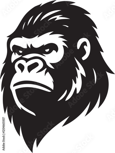 Wallpaper Mural gorilla head mascot Torontodigital.ca