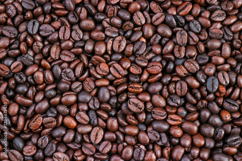 Fototapeta premium coffee beans background