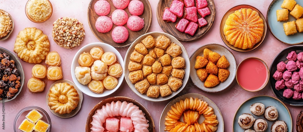 A Delightful Array of Sweet Treats: An Exquisite Collection of Pastries and Confections A Delightful Array of Sweet Treats: An Exquisite Collection of Pastries and Confections