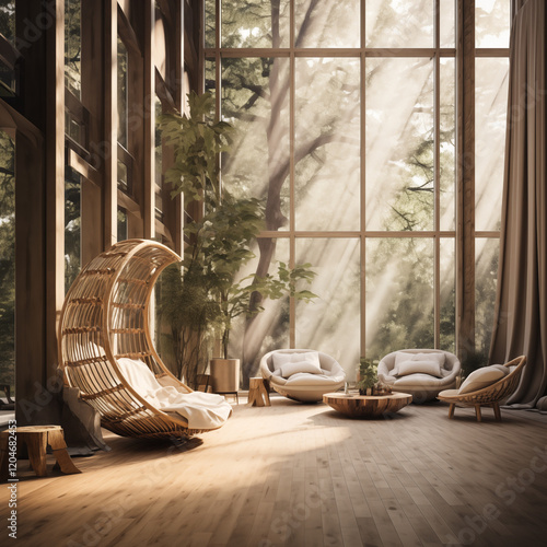 chair in the garden