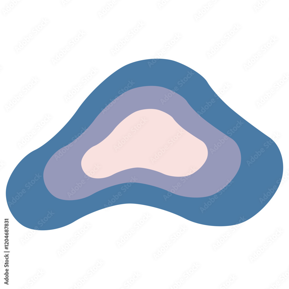 Organic blob vector Organic blob vector