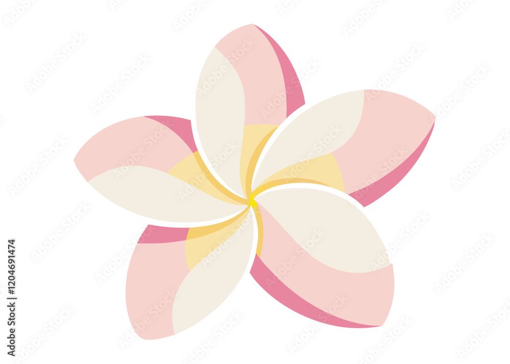 pink flower isolated vector on white pink flower isolated vector on white
