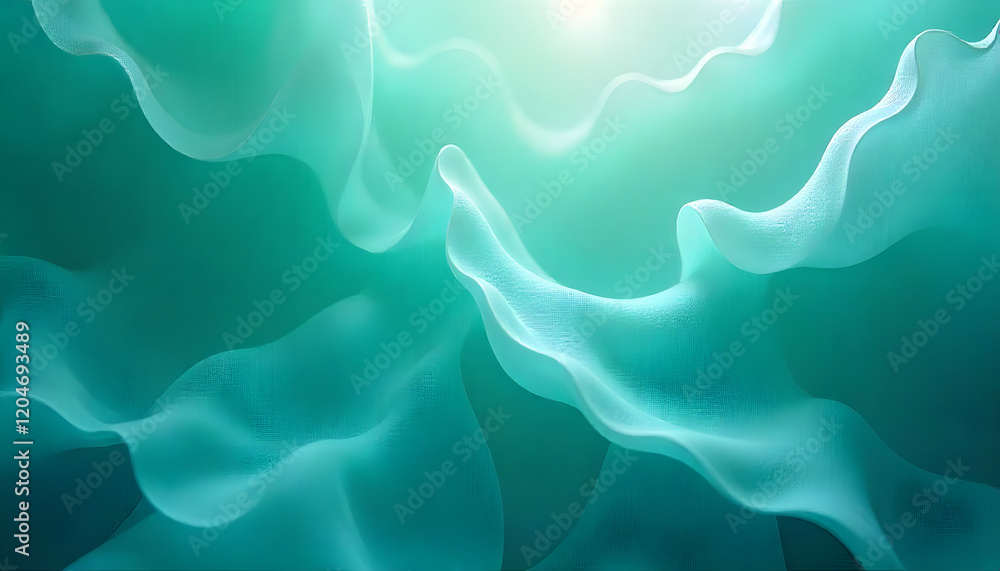 Fototapeta premium abstract blue background with waves