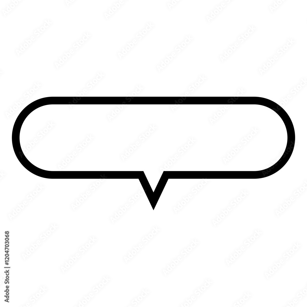 Naklejka premium SPeech bubble vector