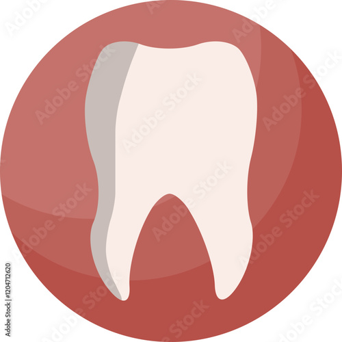 vector tooth icon