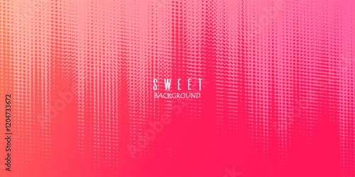 pred gradient halftone on pink background. Vector dotted sparkles or halftone shine pattern texture Pop Art Style Background. Eps10
