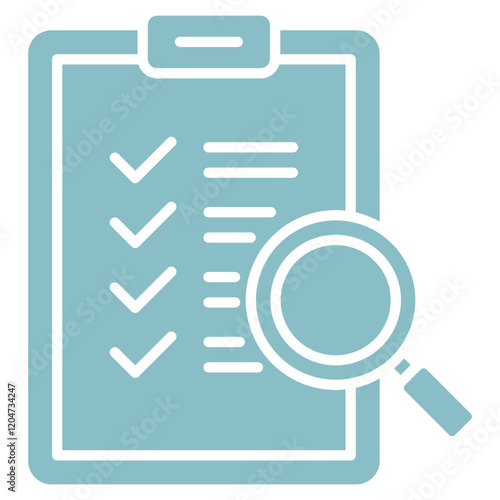 Survey  Icon Element For Design