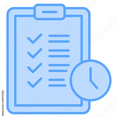 Deadline  Icon Element For Design