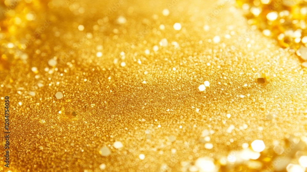 A gold background with a lot of glitter on it A gold background with a lot of glitter on it