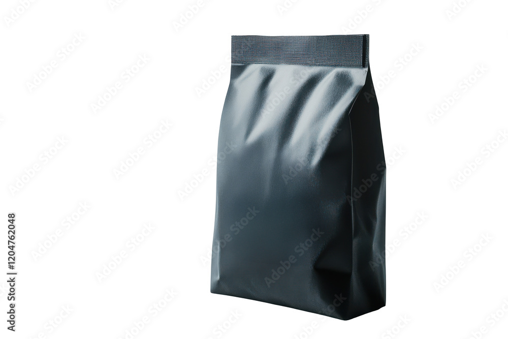 Dark Gray Packaging Bag Mockup Branding Product Design Coffee on transparent background Dark Gray Packaging Bag Mockup Branding Product Design Coffee on transparent background