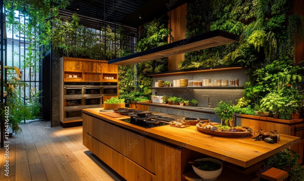 Lush Indoor Kitchen Garden Design Modern Lush Indoor Kitchen Garden Design Modern